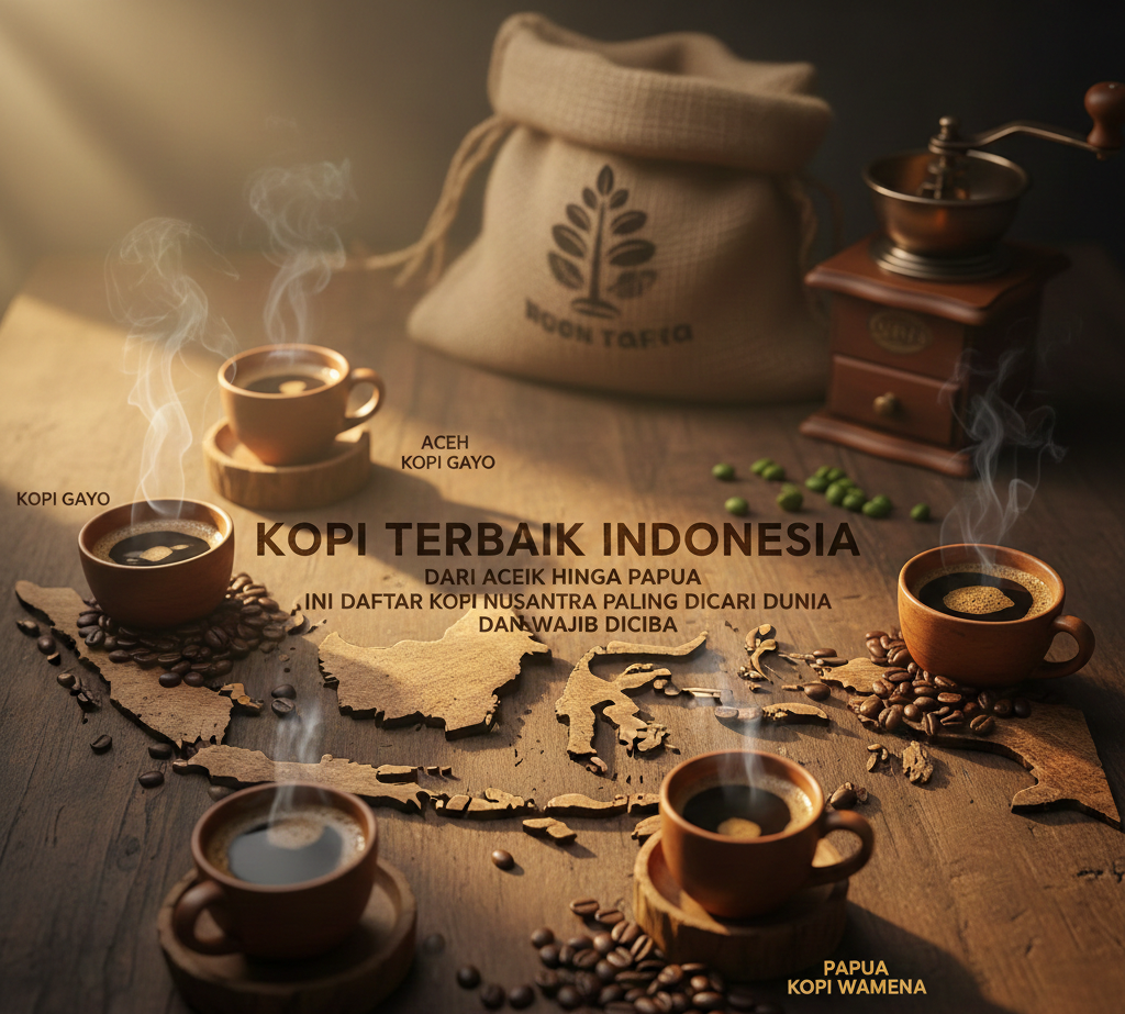 Kopi Terbaik Indonesia dari Aceh hingga Papua, Ini Daftar Kopi Nusantara Paling Dicari Dunia dan Wajib Dicoba