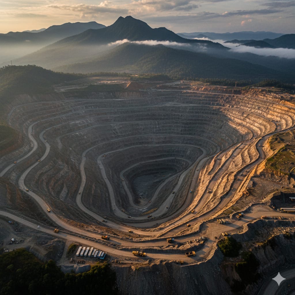 10 tambang emas terbesar di dunia terungkap, Grasberg Papua jadi yang terbesar dengan kontribusi besar dan kontroversi global.