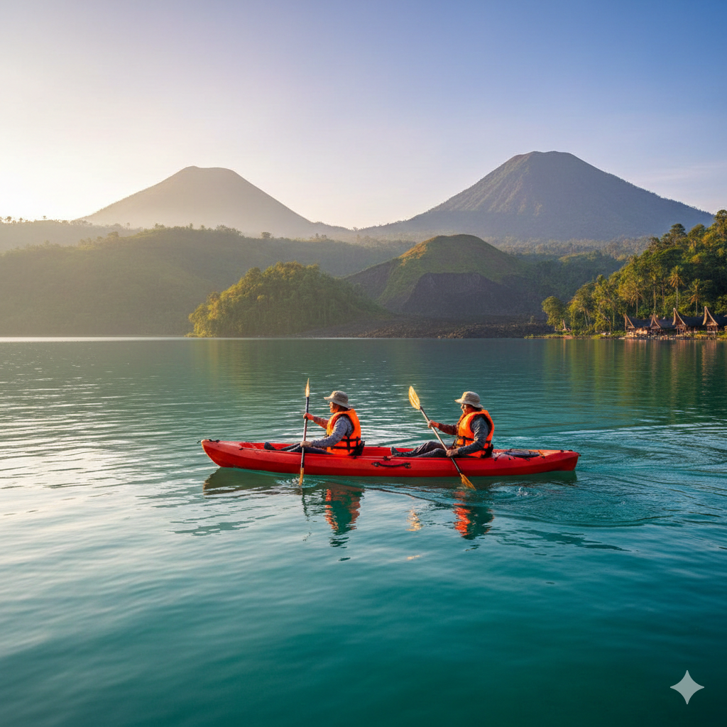 Wisata Danau Toba menawarkan rumah pohon unik, kano, kapal wisata, dan budaya Batak yang memikat wisatawan domestik dan mancanegara.