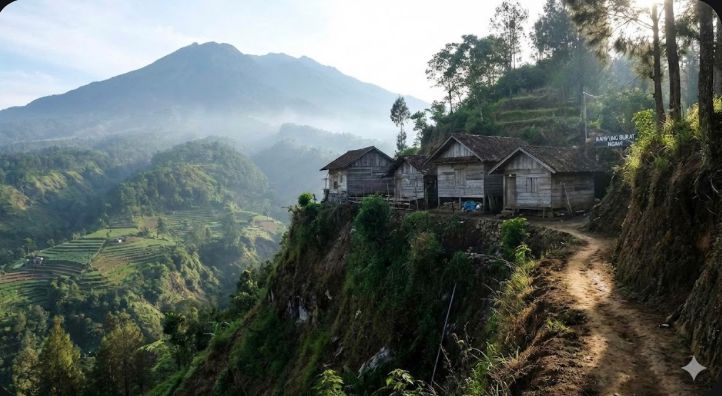 Jalur Desa Gedangan Jogorogo Ngawi viral karena sepi, adem, view Gunung Lawu, hingga tembus Desa Sanan. Cek rutenya!