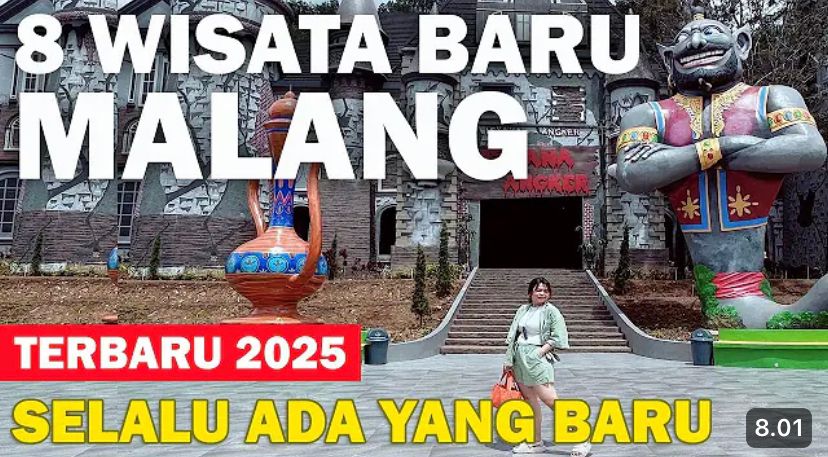 8 tempat wisata terbaru di Malang Batu yang viral: New Wisata Wendit, Durian Fantasi, Sakura Park Prigen, hingga Bonderland.