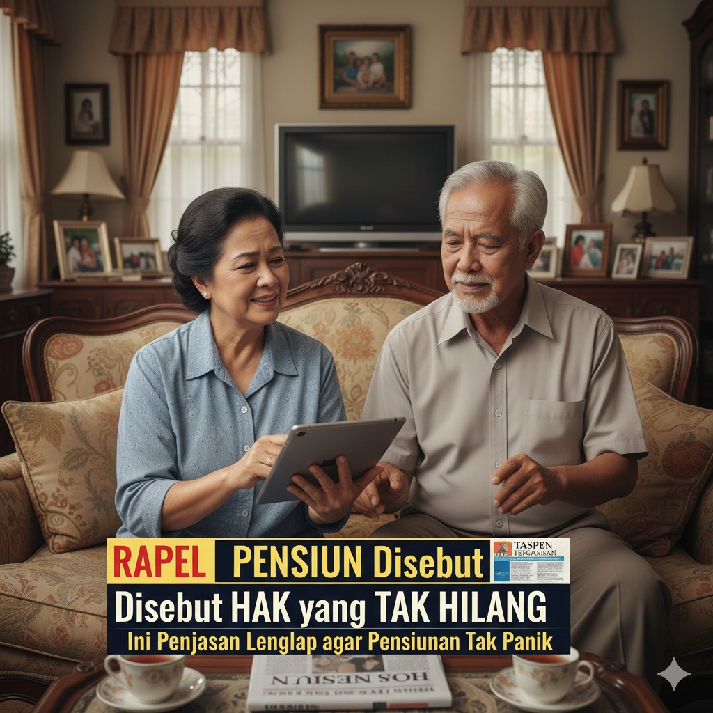 Rapel Pensiun Disebut Hak yang Tak Hilang, Ini Penjelasan Lengkap agar Pensiunan Tak Panik