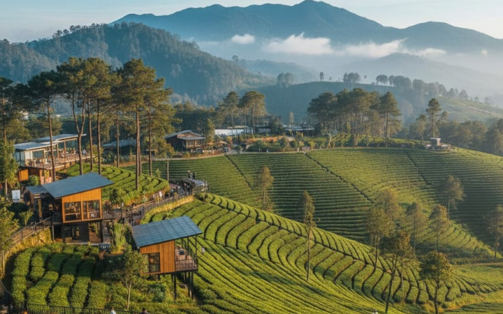 Wisata Puncak Bogor 2025 paling hits dan populer, dari Insenting Valley hingga Kebun Raya Cibodas, lengkap untuk liburan keluarga.