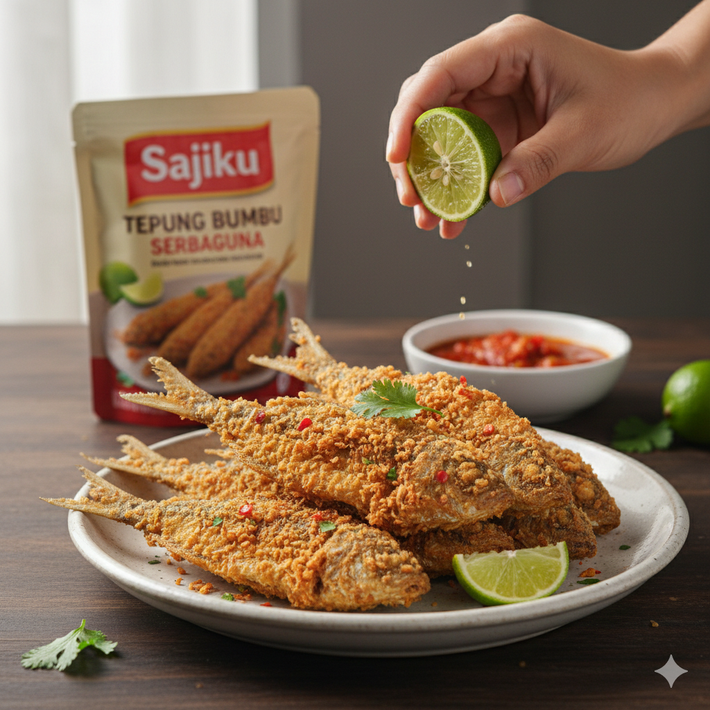 Resep Ikan Goreng Tepung Bumbu Sajiku, Cara Praktis Masak Ikan Layang Renyah dan Gurih di Rumah
