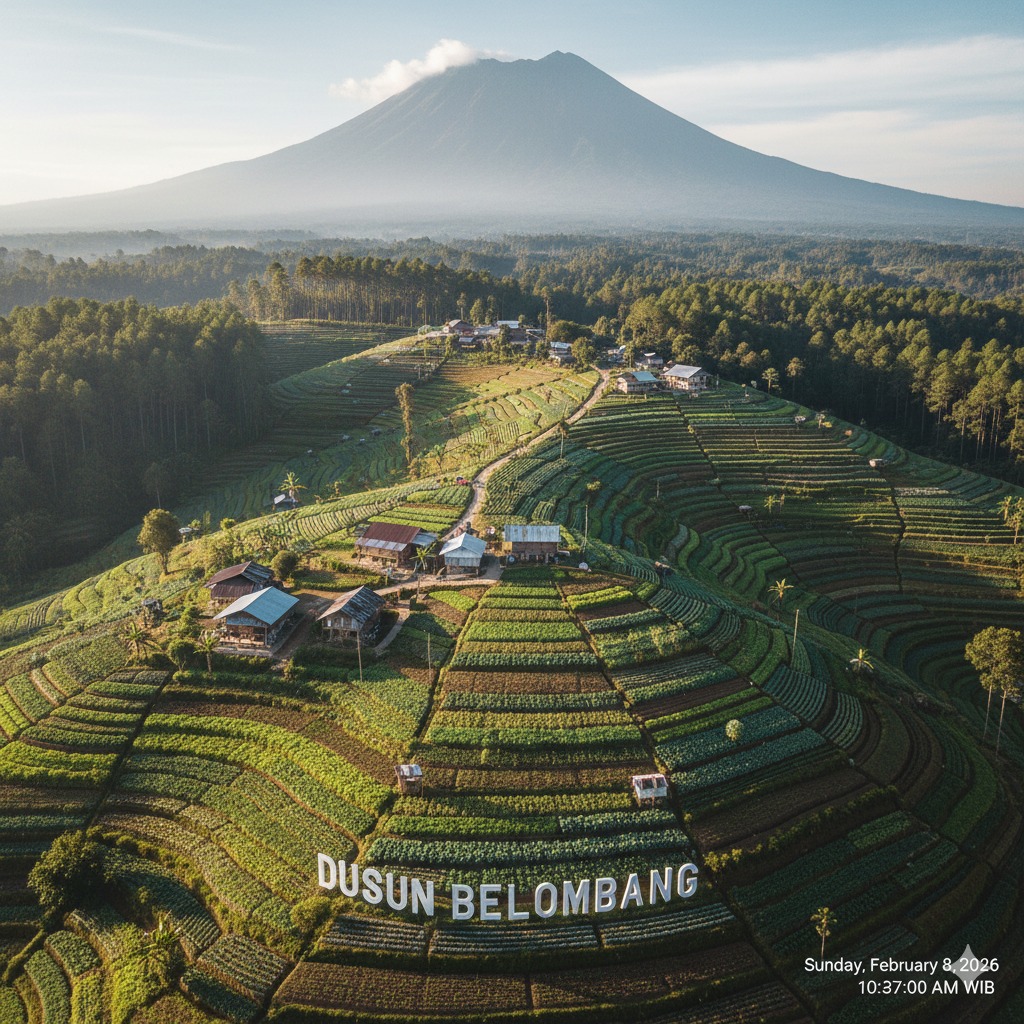 Blusukan ke Dusun Belombang Lereng Gunung Lawu, Kampung Sayur yang Rapi, Subur, dan Bikin Betah