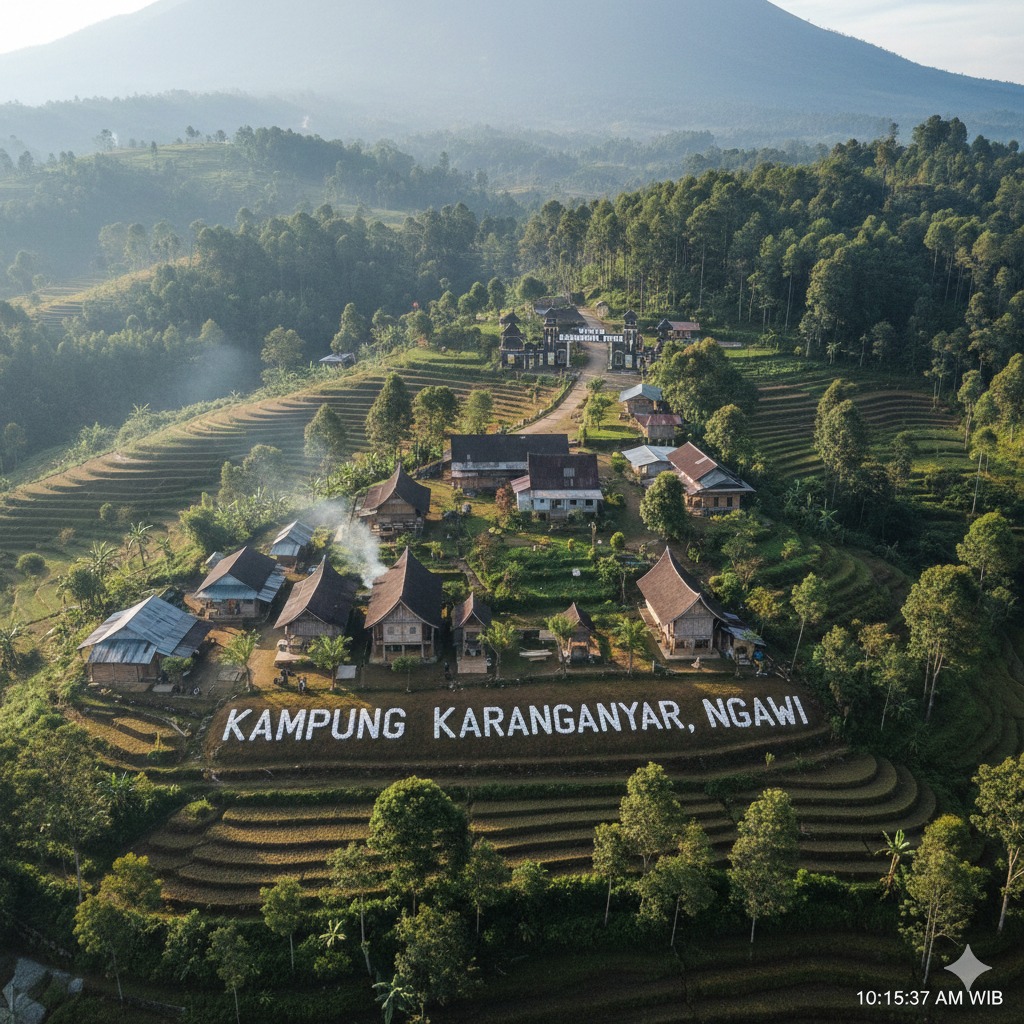 Terpencil di Lereng Lawu, Kampung Karanganyar Ngawi Hidup Tenang di Tengah Hutan, Hanya Selangkah dari Wisata Sambang Park