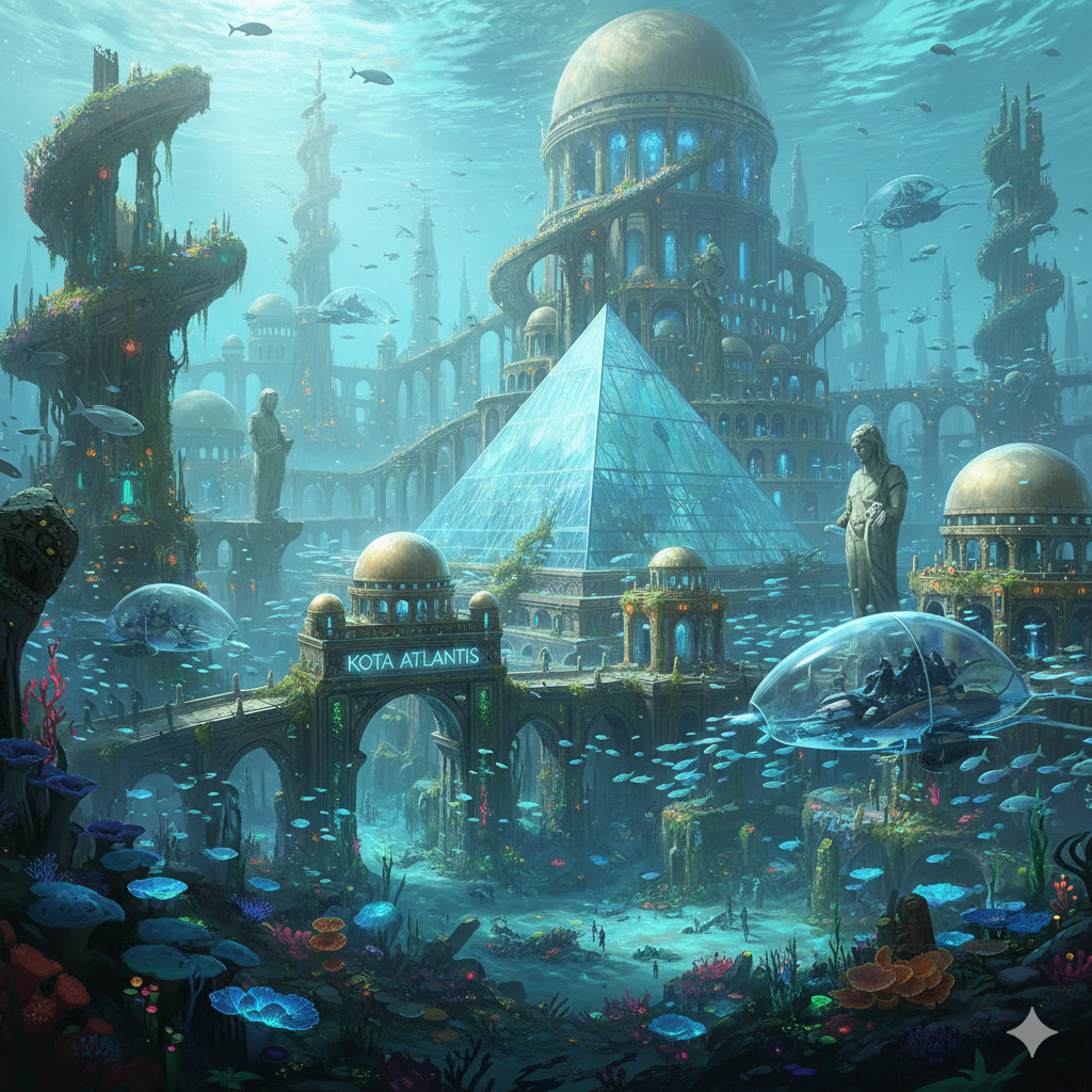Benarkah benua Atlantis di Indonesia? Perdebatan ilmiah, inferioritas sejarah, dan bukti peradaban Nusantara yang tenggelam