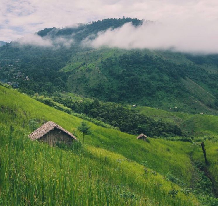 Jalur Desa Gerlang Batang hingga Telaga Dringo di perbatasan Banjarnegara menyuguhkan panorama Dieng, telaga tertinggi, dan kisah Dukuh Lage