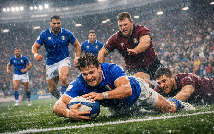 Aksi heroik George Horn bawa Azzurri raih kemenangan langka atas Skotlandia di Six Nations!