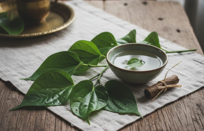 Minuman herbal daun sirih jeruk nipis diklaim bantu bikin wajah glowing alami jika digunakan rutin sebelum tidur.