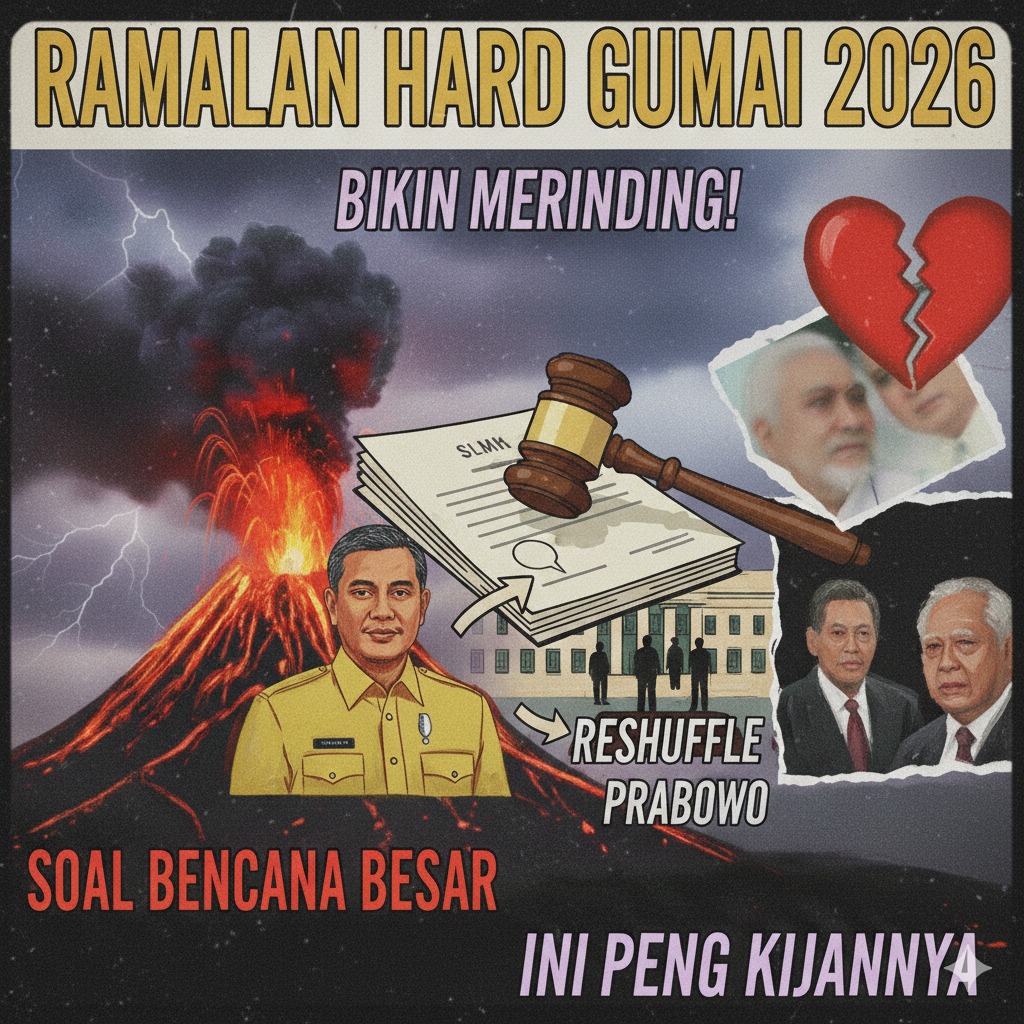 Ramalan Hart Gumai 2026 Bikin Merinding! Soal Bencana Besar hingga Reshuffle Kabinet Prabowo, Ini Pengakuannya