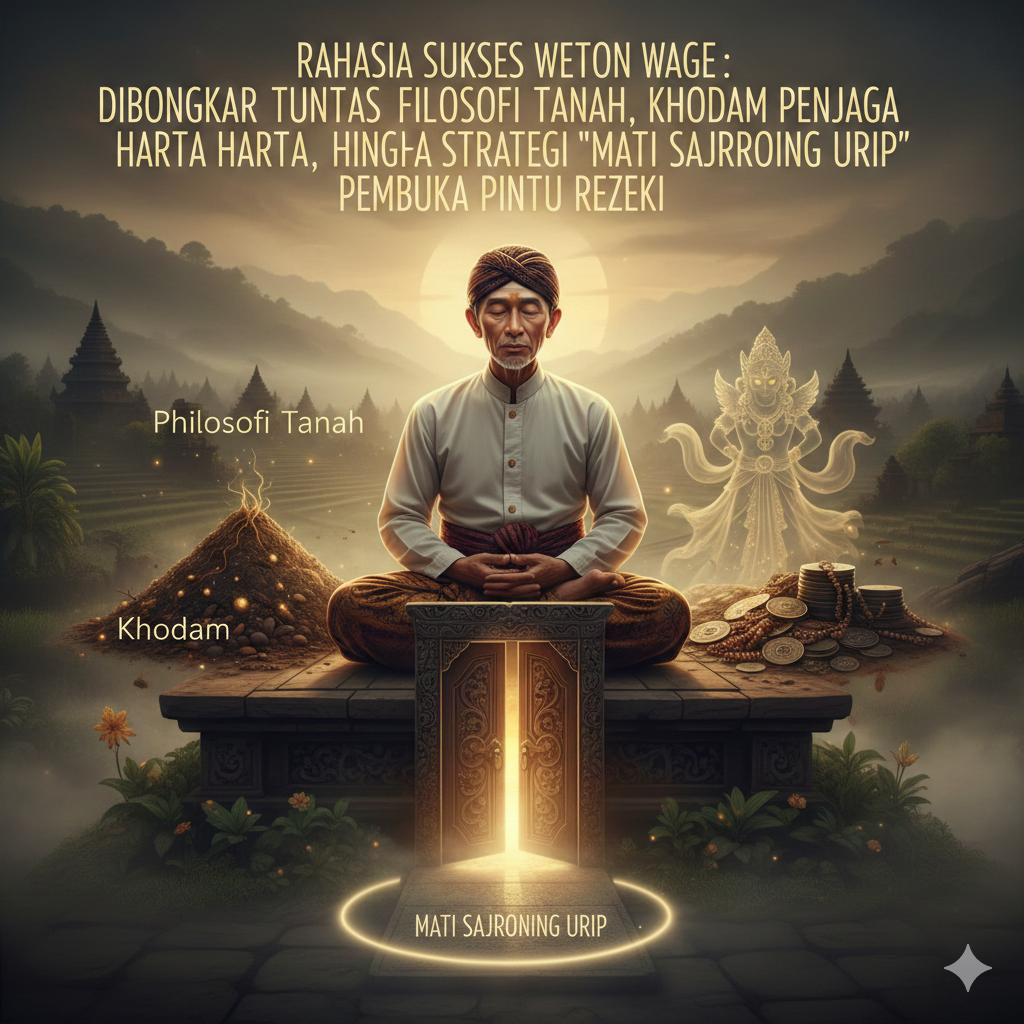 Rahasia Sukses Weton Wage: Dibongkar Tuntas Filosofi Tanah, Khodam Penjaga Harta, hingga Strategi &ldquo;Mati Sajroning Urip&rdquo; Pembuka Pintu Rezeki