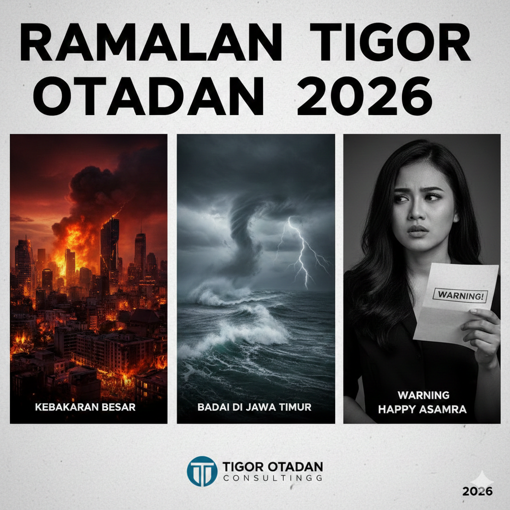 Ramalan Tigor Otadan 2026: Kebakaran Besar, Badai di Jawa Timur hingga Warning untuk Happy Asmara