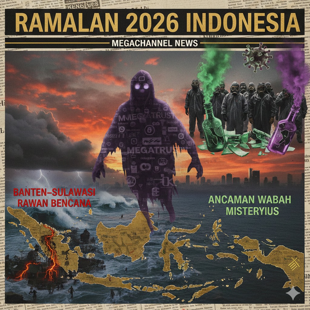 Ramalan 2026 Indonesia: Megatrust Jadi &lsquo;Hantu&rsquo;, Banten&ndash;Sulawesi Disebut Rawan Bencana hingga Ancaman Wabah Misterius