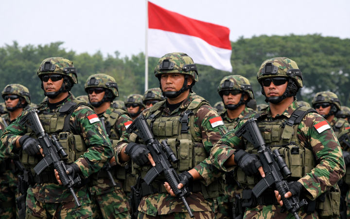 Pasukan TNI mengikuti apel kesiapan sebelum rencana penugasan ke Jalur Gaza, misi difokuskan pada stabilitas dan bantuan kemanusiaan di wilayah konflik Palestina.