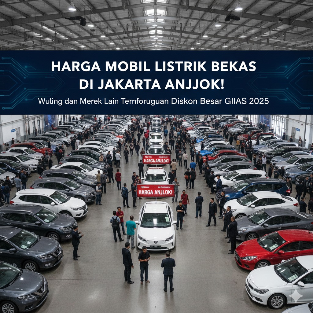 Harga Mobil Listrik Bekas di Jakarta Anjlok! Woling dan Merek Lain Terpengaruh Diskon Besar GIAs 2025