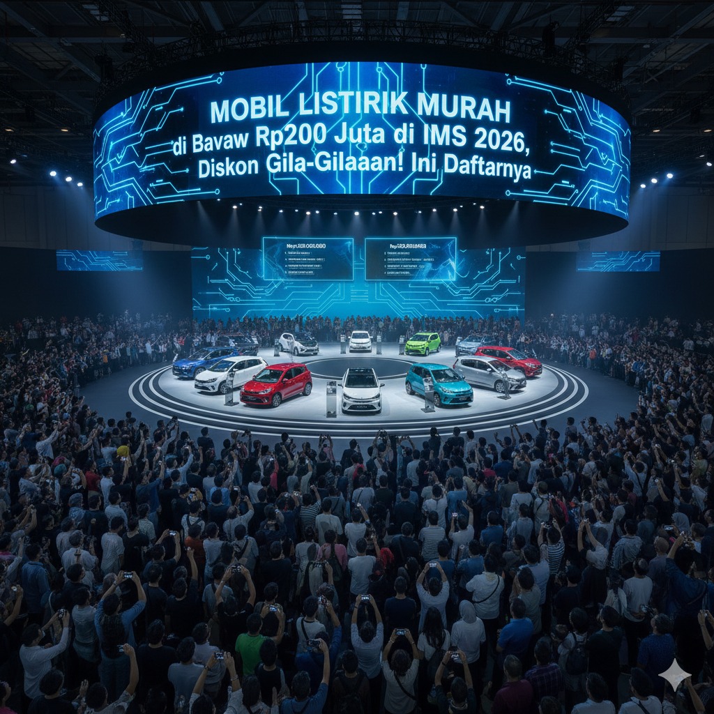 Mobil Listrik Murah di Bawah Rp200 Juta di IMS 2026, Diskon Gila-Gilaan! Ini Daftarnya