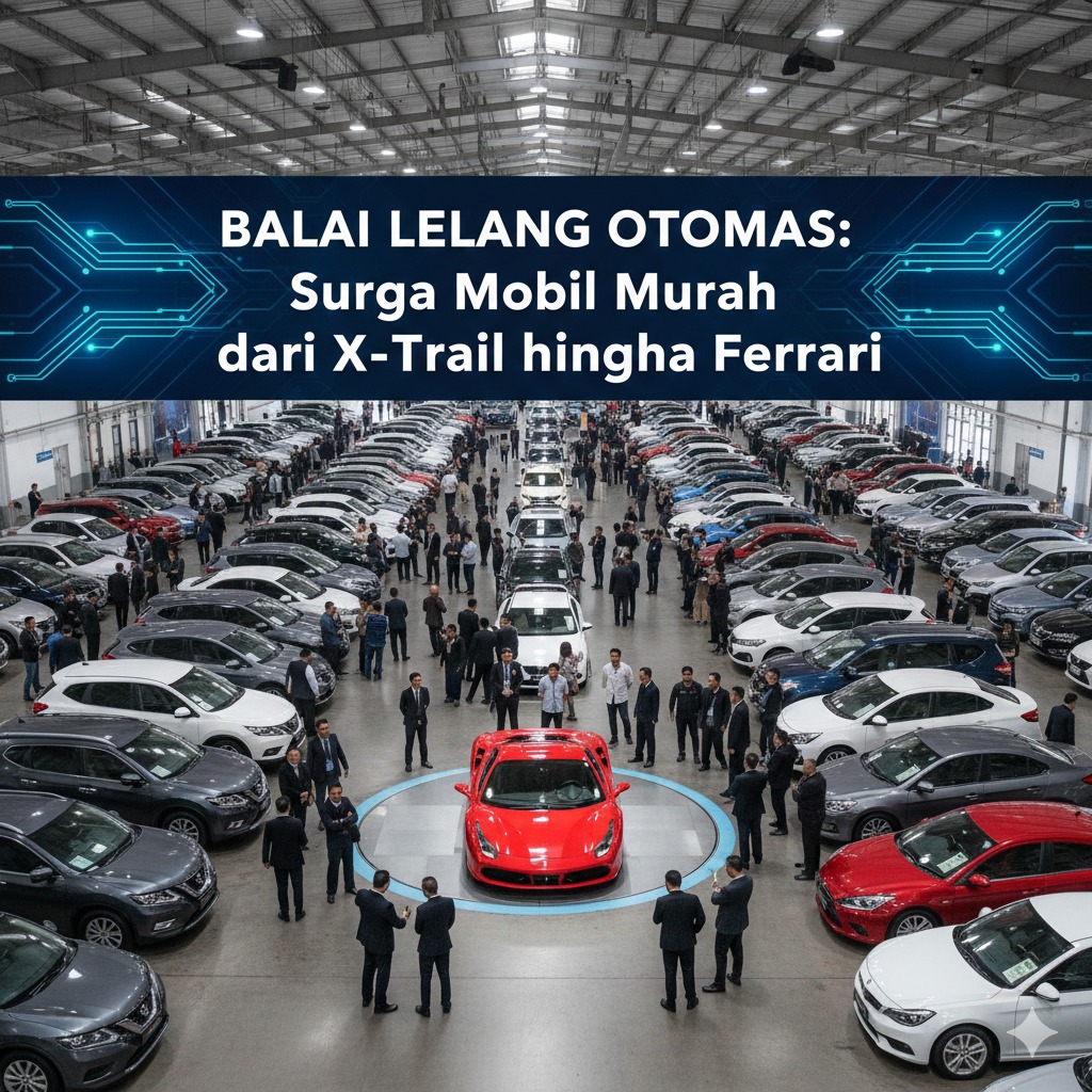 Balai Lelang Otomas: Surga Mobil Murah dari X-Trail hingga Ferrari