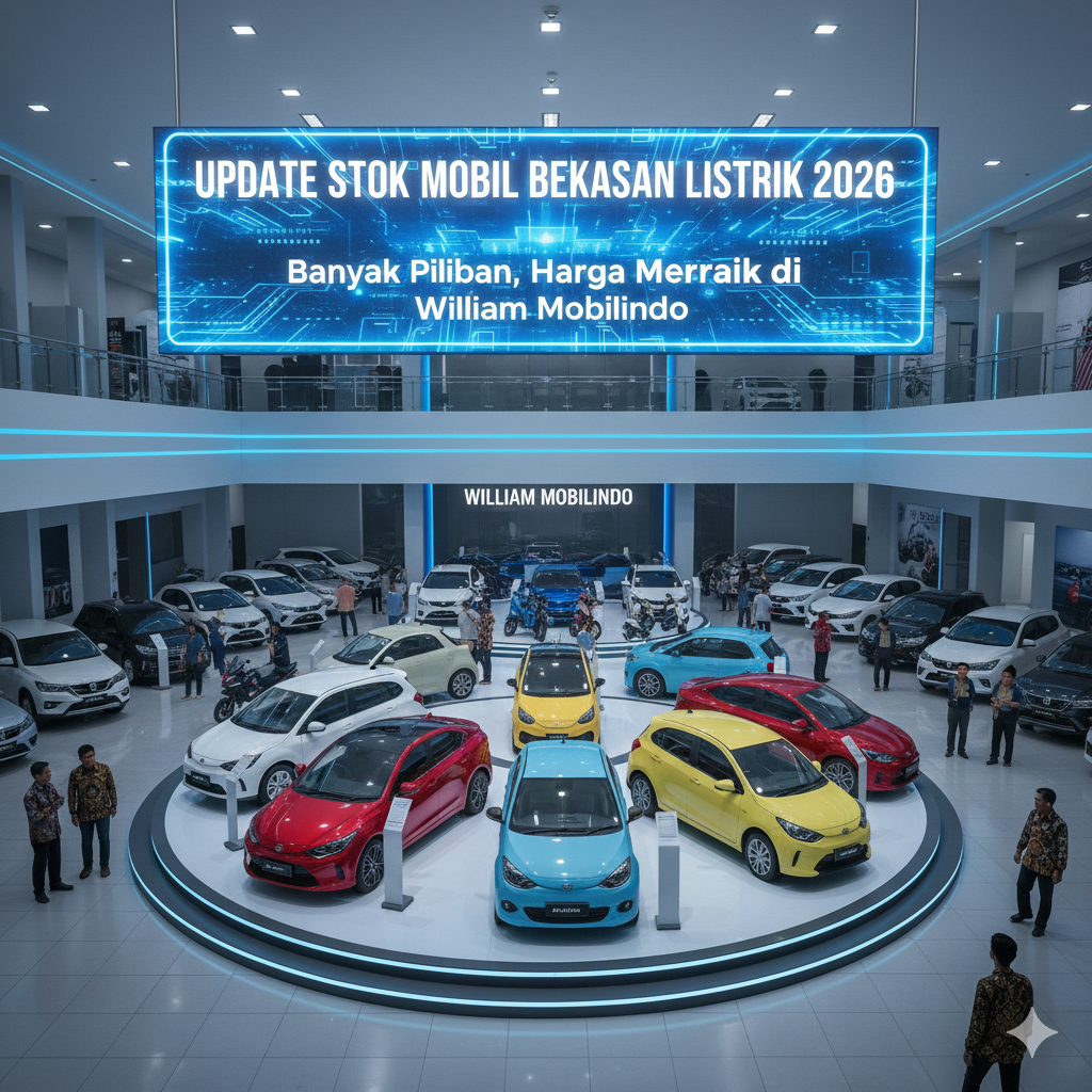 Update Stok Mobil Bekas dan Listrik 2026: Banyak Pilihan, Harga Menarik di William Mobilindo