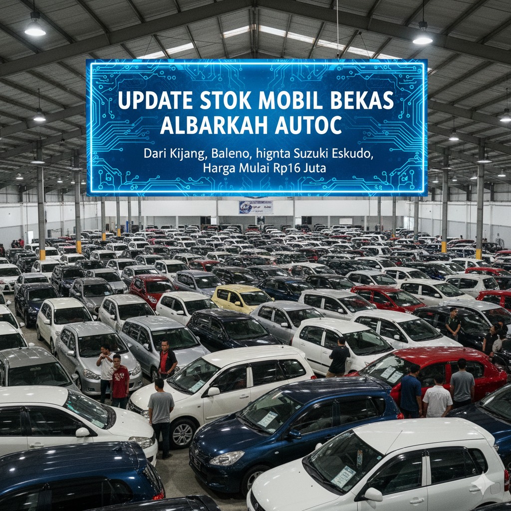 Update Stok Mobil Bekas Albarkah AutoC: Dari Kijang, Baleno, hingga Suzuki Eskudo, Harga Mulai Rp16 Juta