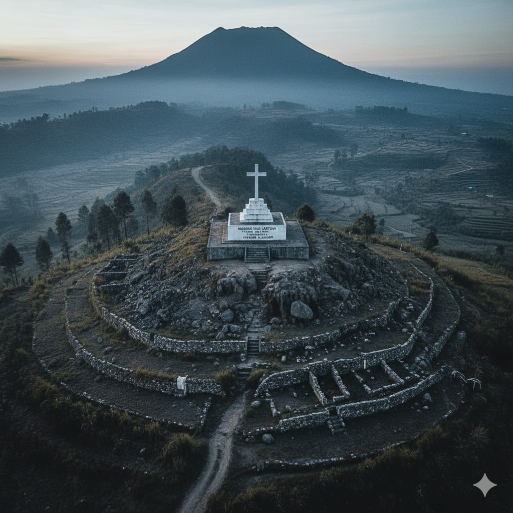 Monumen Desa Legetang 1955 di Dieng: Jejak Longsor Dahsyat yang Kubur Satu Desa dalam Semalam