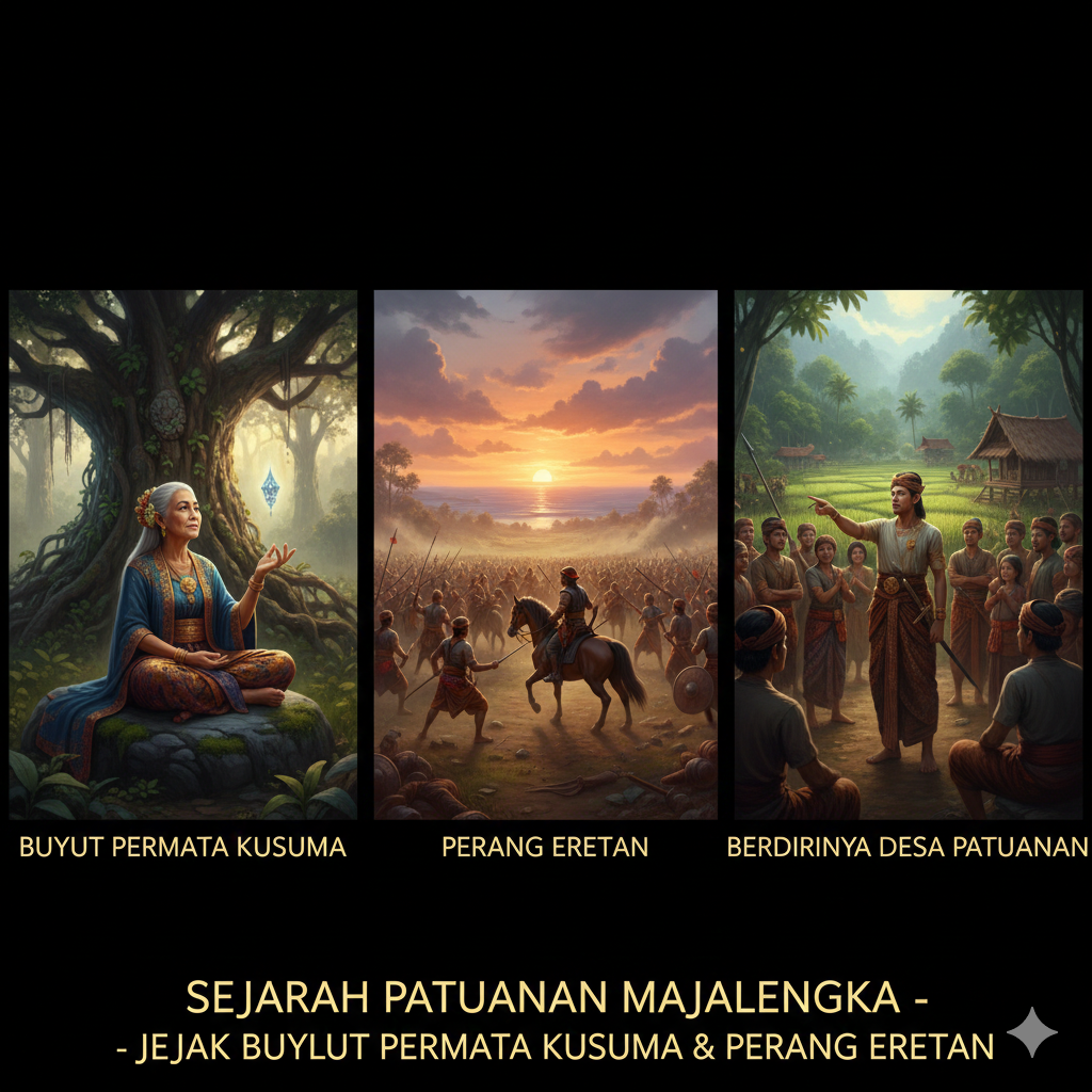 Sejarah Desa Patuan: Jejak Buyut Permata Kusuma dan Perang Eretan