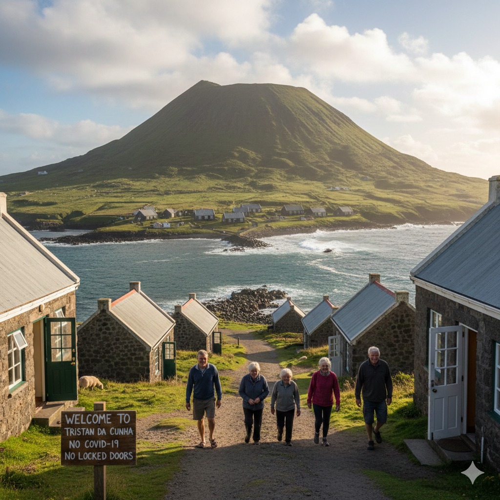 Tristan da Cunha, Pulau Terpencil Paling Aman di Dunia: Tak Tersentuh Covid-19, Warganya Tak Pernah Kunci Rumah