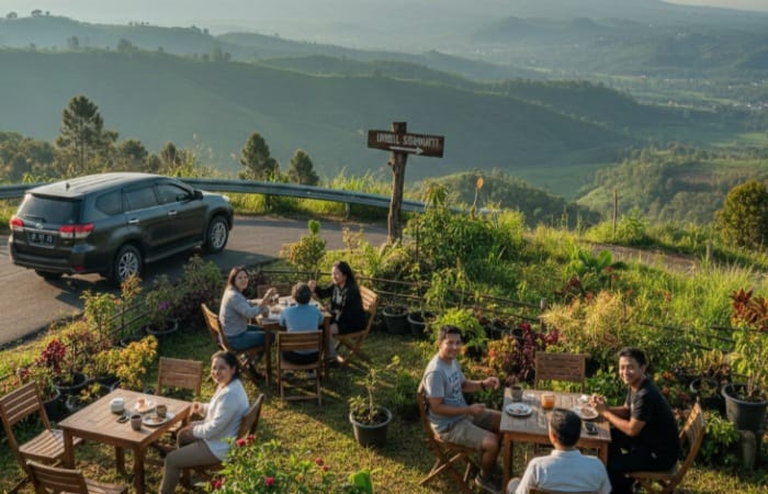 Road trip ke Bandungan Semarang, jelajah Umbul Sidomukti, ngopi di kebun, hingga menginap mulai Rp290 ribu.