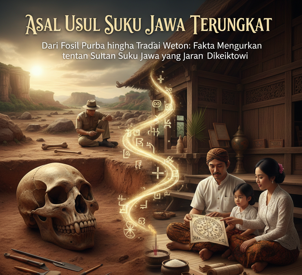 Asal Usul Suku Jawa Terungkap, Dari Fosil Purba hingga Tradisi Weton: Fakta Mengejutkan tentang Suku Jawa yang Jarang Diketahui