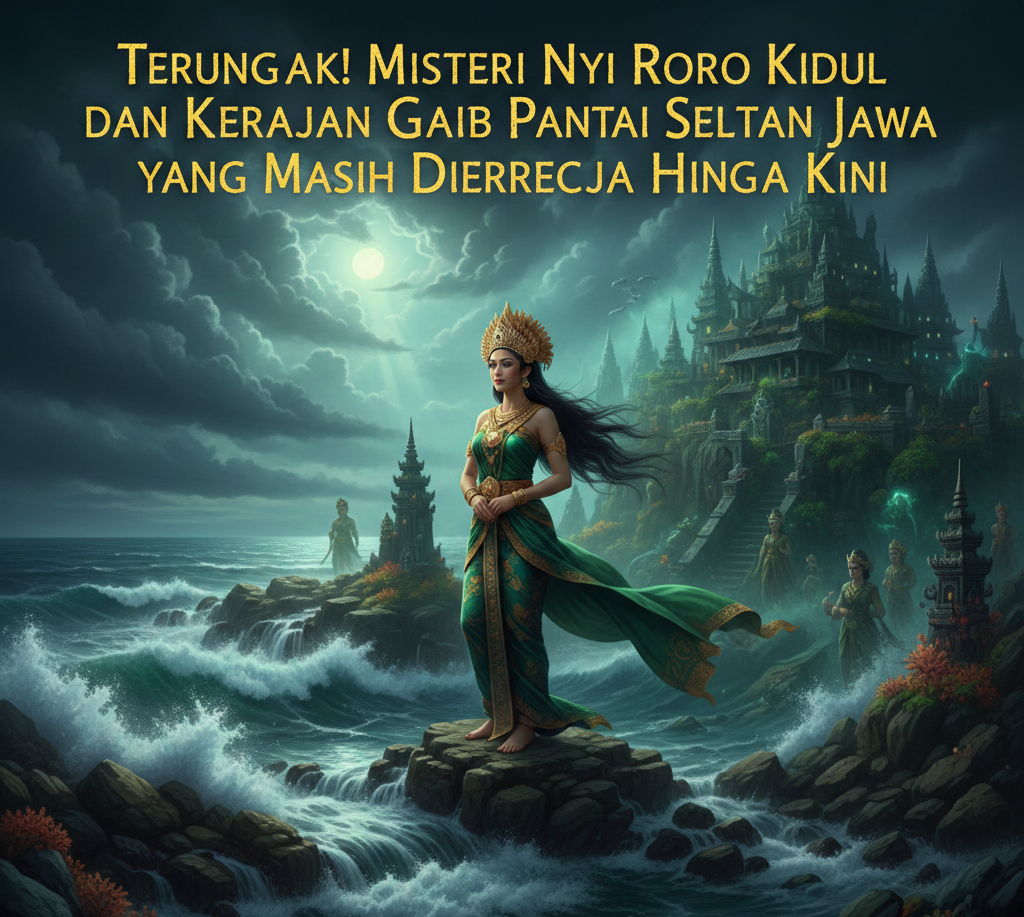 Terungkap! Misteri Nyi Roro Kidul dan Kerajaan Gaib Pantai Selatan Jawa yang Masih Dipercaya Hingga Kini
