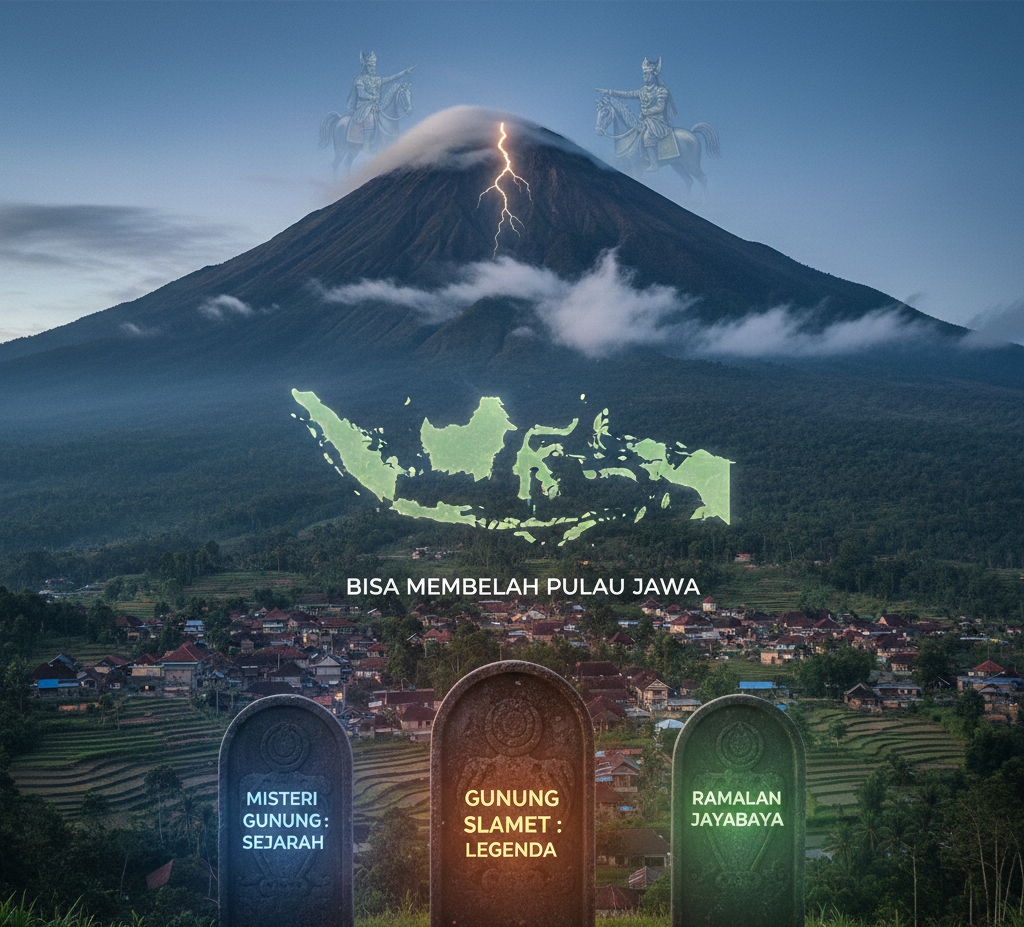 Misteri Gunung Slamet: Sejarah, Legenda, dan Ramalan Jayabaya yang Disebut Bisa Membelah Pulau Jawa