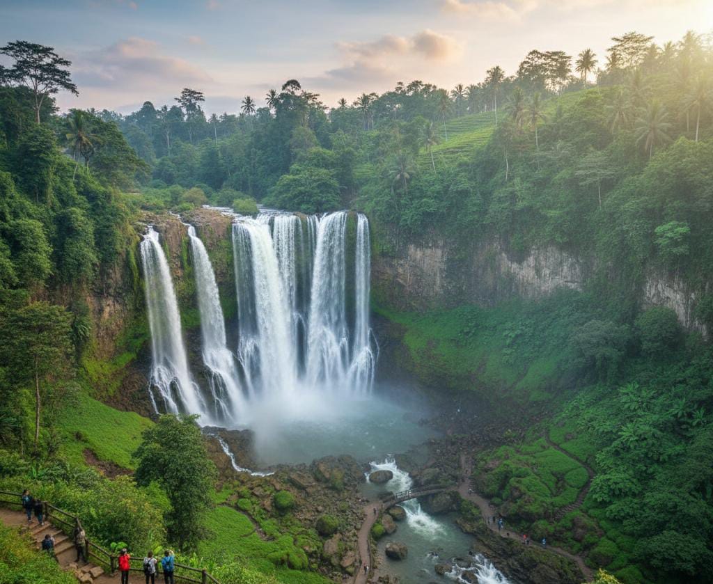 Coban Lanang Kota Batu, Hidden Gem 5 Km dari Alun-Alun dengan Air Terjun Fotogenik dan Fasilitas Lengkap