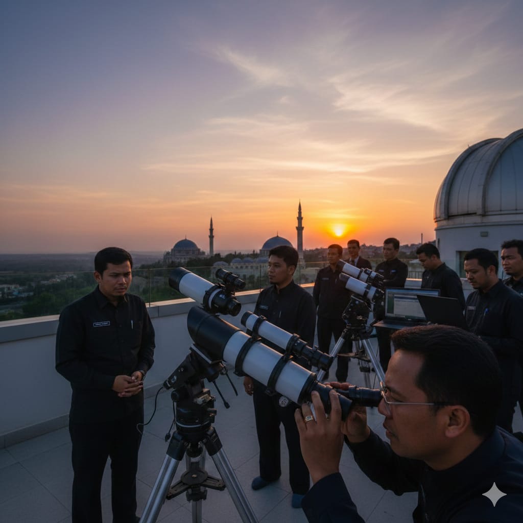Perbedaan awal puasa 2026, Muhammadiyah tetapkan 1 Ramadan 1447 H 18 Februari, NU berpotensi 19 Februari.