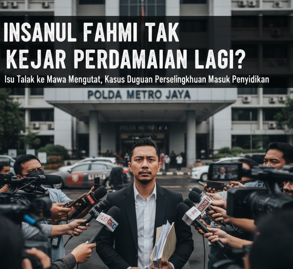 Insanul Fahmi Pasrah, Tak Kejar Perdamaian Lagi: Konflik Rumah Tangga Insanul Fahmi Masuk Babak Hukum Serius