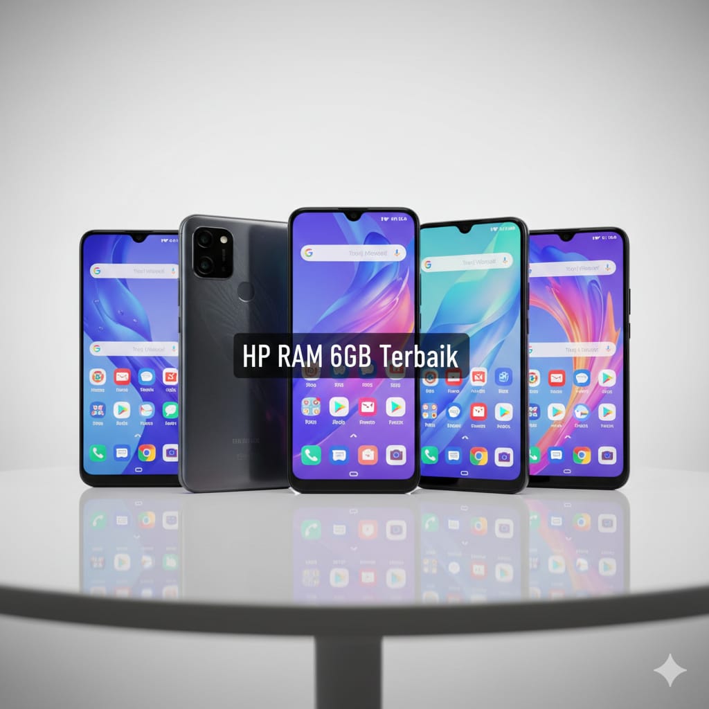 Daftar HP RAM 6GB di bawah Rp2 juta terbaik 2026. Ada Samsung Galaxy A05, Redmi 10 5G hingga Realme C55.