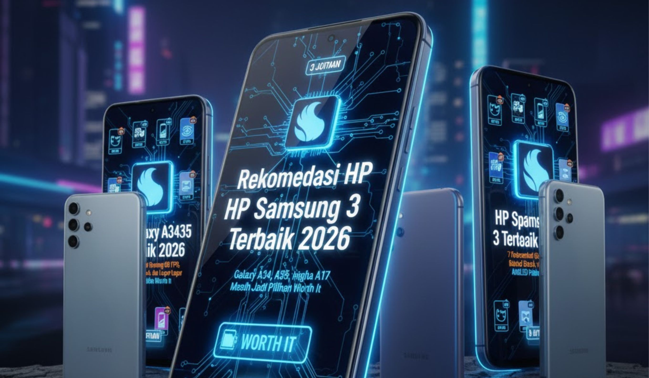 7 HP terbaik harga Rp3&ndash;3,5 jutaan Februari 2026: Infinix, Redmi, iQOO, hingga Nubia hadir dengan layar AMOLED, chipset kencang, dan baterai besar.