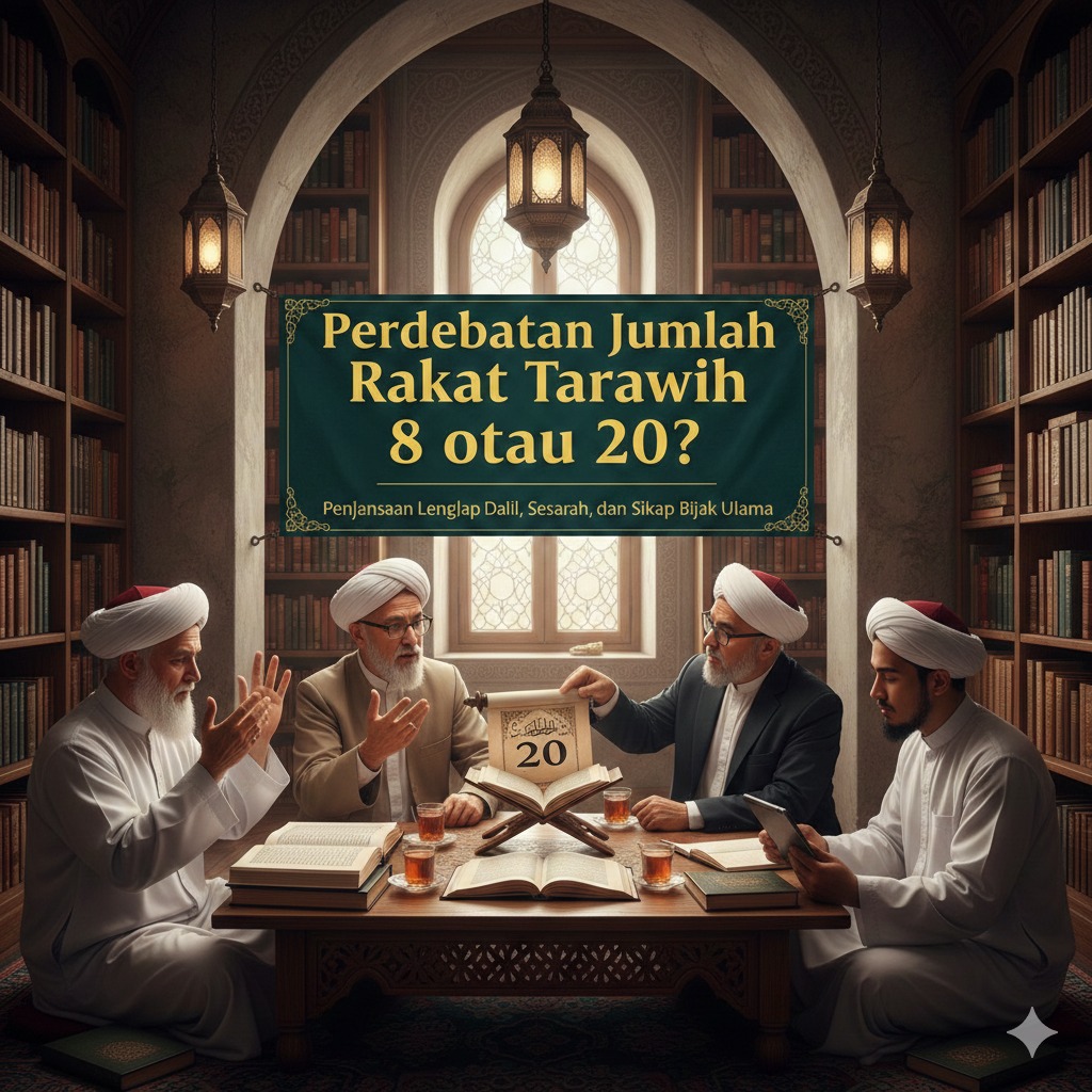 Perdebatan Jumlah Rakaat Salat Tarawih 8 atau 20? Ini Penjelasan Lengkap Dalil, Sejarah, dan Sikap Bijak Ulama