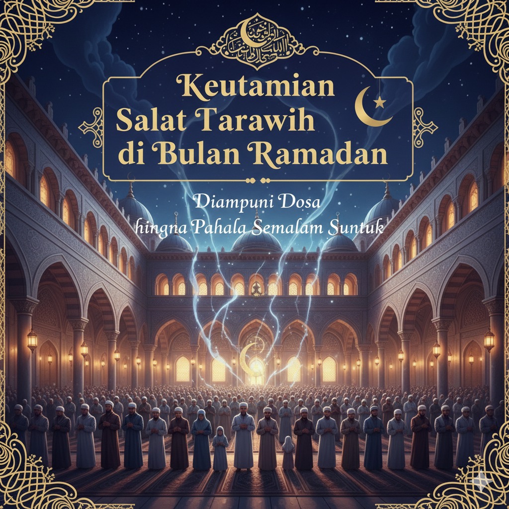 Keutamaan Salat Tarawih di Bulan Ramadan: Diampuni Dosa hingga Pahala Semalam Suntuk