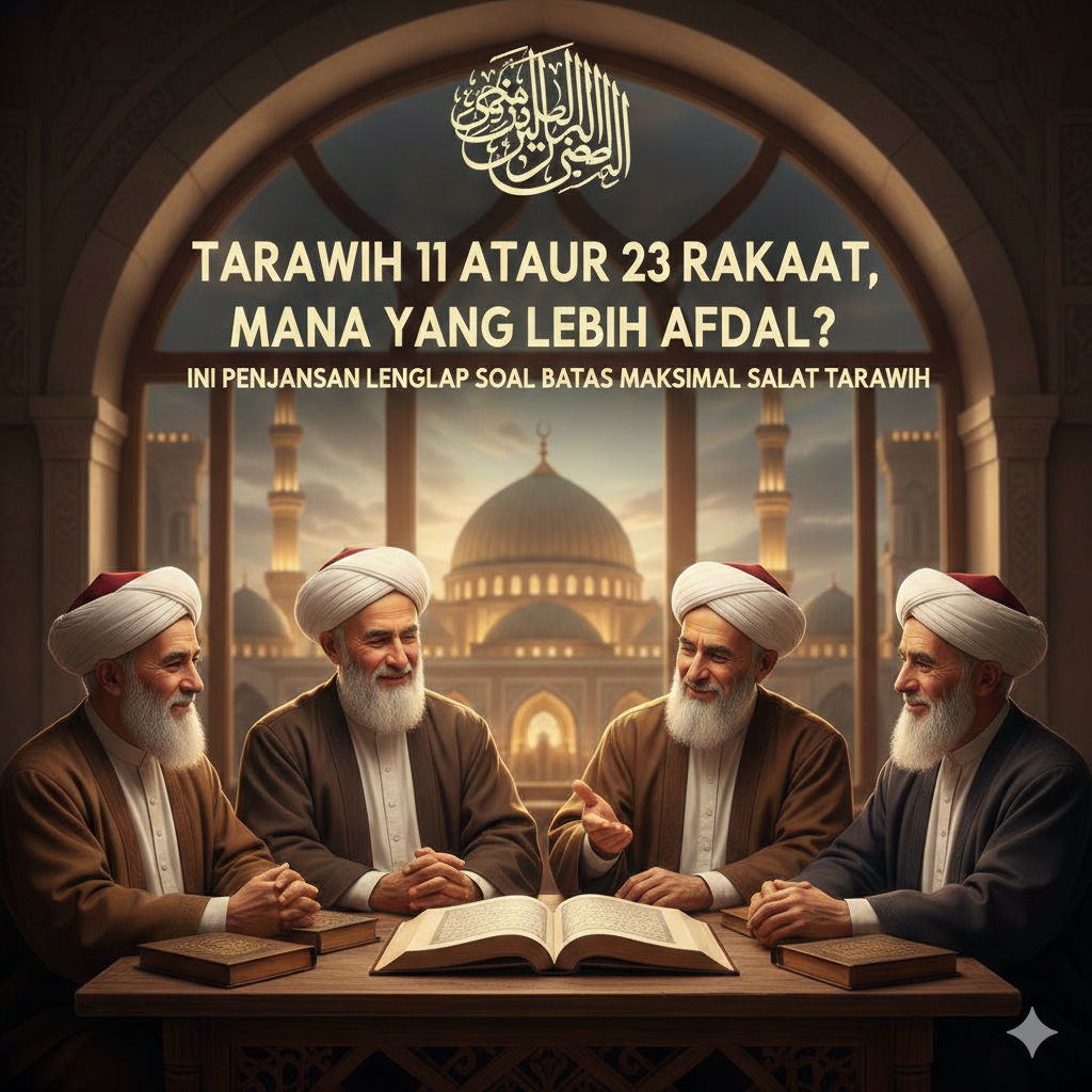 Tarawih 11 atau 23 Rakaat, Mana yang Lebih Afdal? Ini Penjelasan Lengkap Soal Batas Maksimal Salat Tarawih