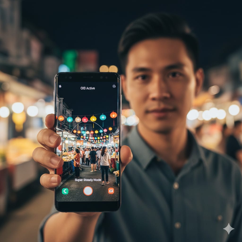 5 HP Samsung kamera OIS terbaik 2025: stabil, tajam, dan cocok untuk konten kreator, traveler, dan dokumentasi harian.