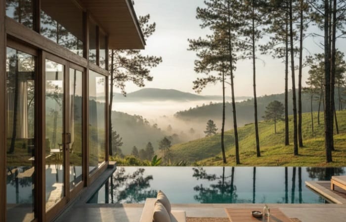 5 resort mewah dan estetik di Lembang untuk healing & staycation, harga mulai Rp1 jutaan dengan view pegunungan.