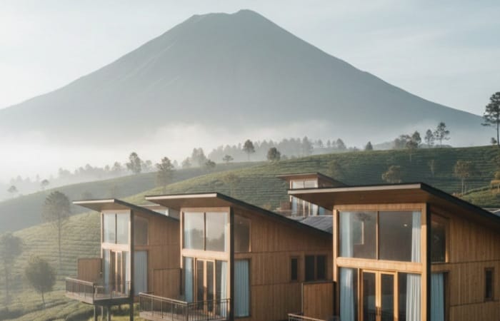 Rekomendasi penginapan di Temanggung paling hits 2026, dari glamping estetik hingga resort mewah view Gunung Sindoro.