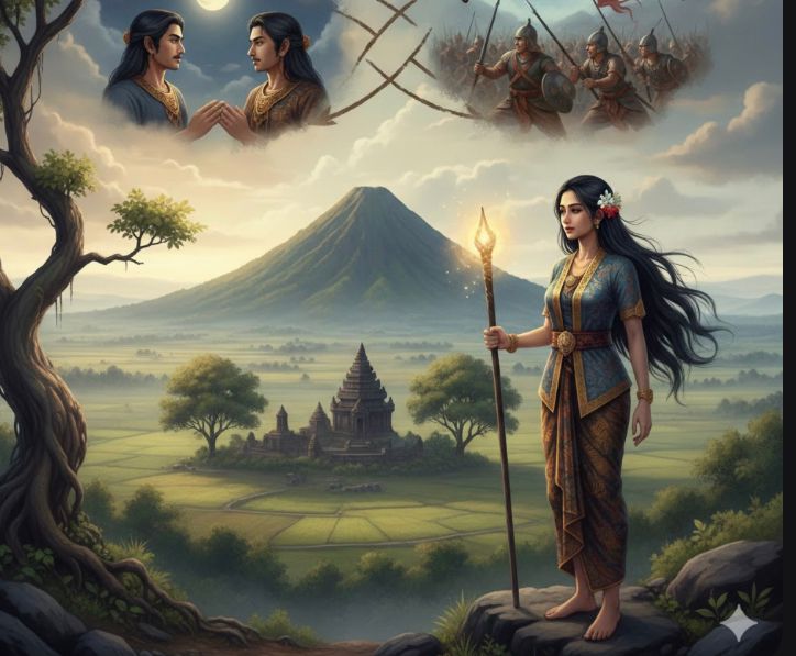Asal-usul Gunung Cilik Tulungagung, kisah Roro Kembangsore, resi wanita sakti, tragedi cinta dan babad sejarah Tulungagung.