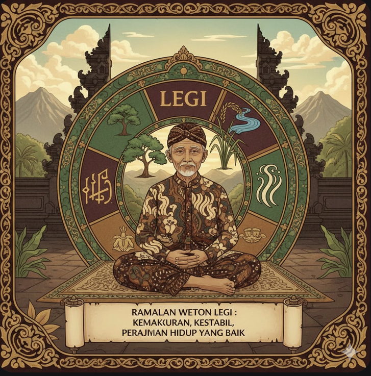 Weton Legi 2026 disebut primbon Jawa sebagai fase kehilangan besar sebelum rezeki raksasa datang. Simak makna, tanda, dan jam sakralnya.