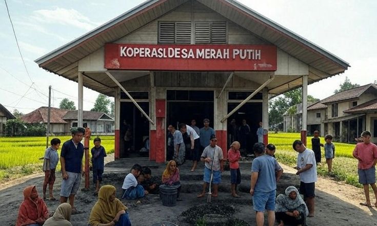 Koperasi Merah Putih di Magelang jadi pasar murah saat harga sembako naik. Warga rasakan selisih Rp2.000 lebih hemat.