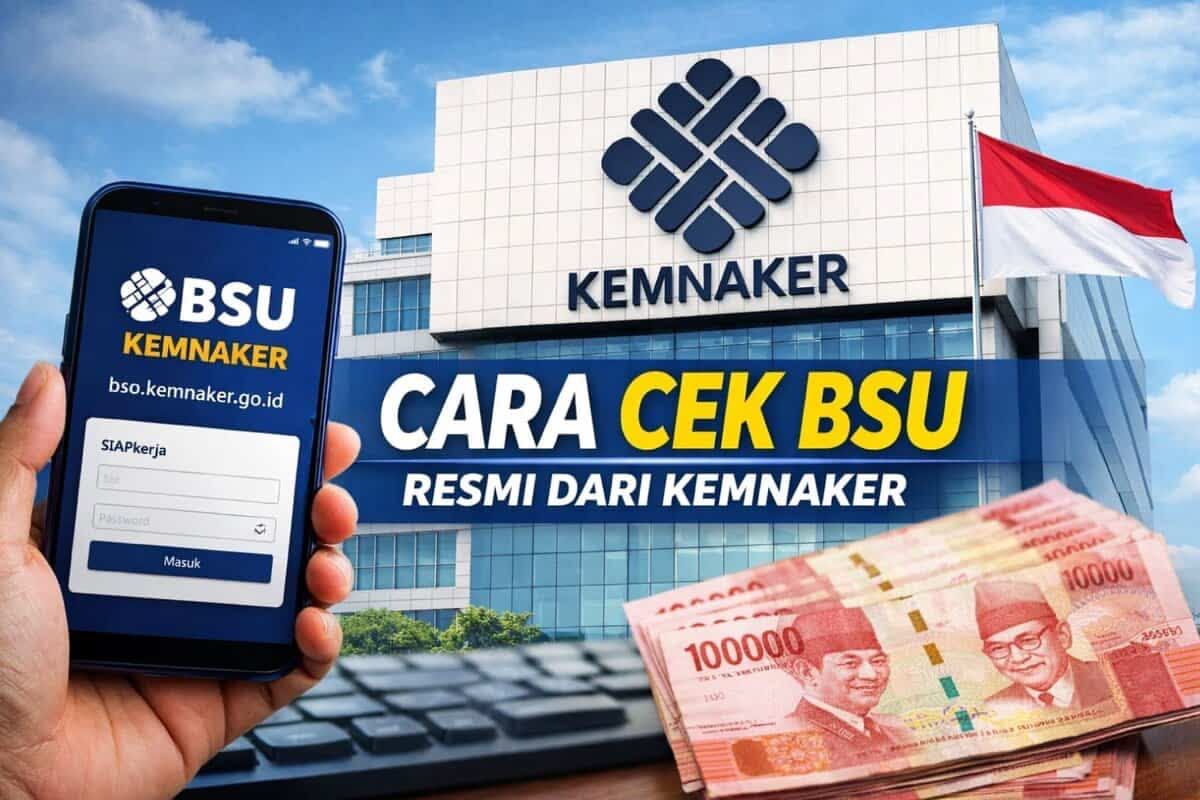 BSU Rp600.000 Januari 2026 masih tahap evaluasi. Simak peluang pencairan, prioritas penerima, dan penjelasan Menaker terbaru.