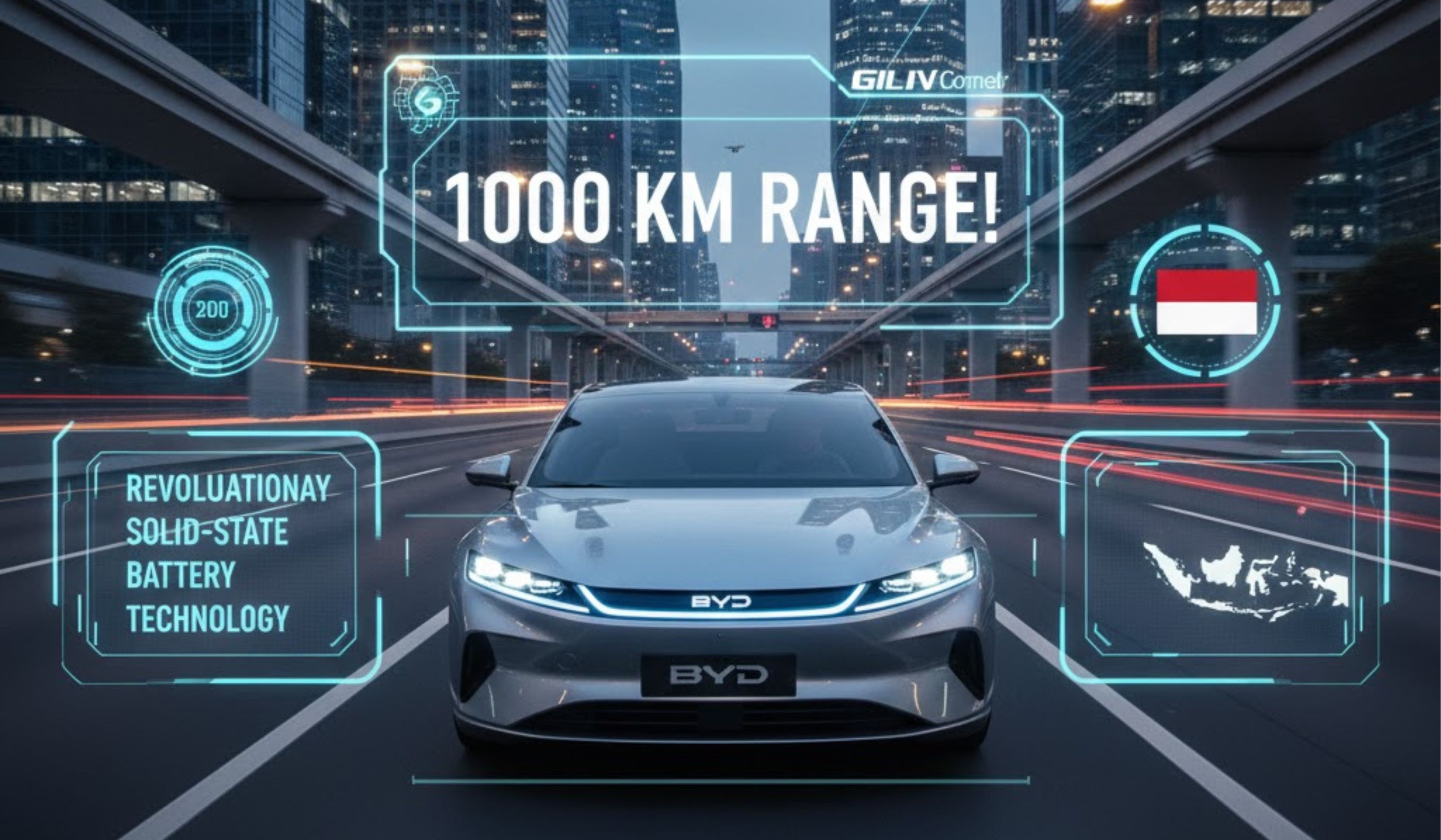 Mobil listrik canggih 1000 km siap masuk Indonesia? BYD dikabarkan bawa teknologi baterai solid state revolusioner.