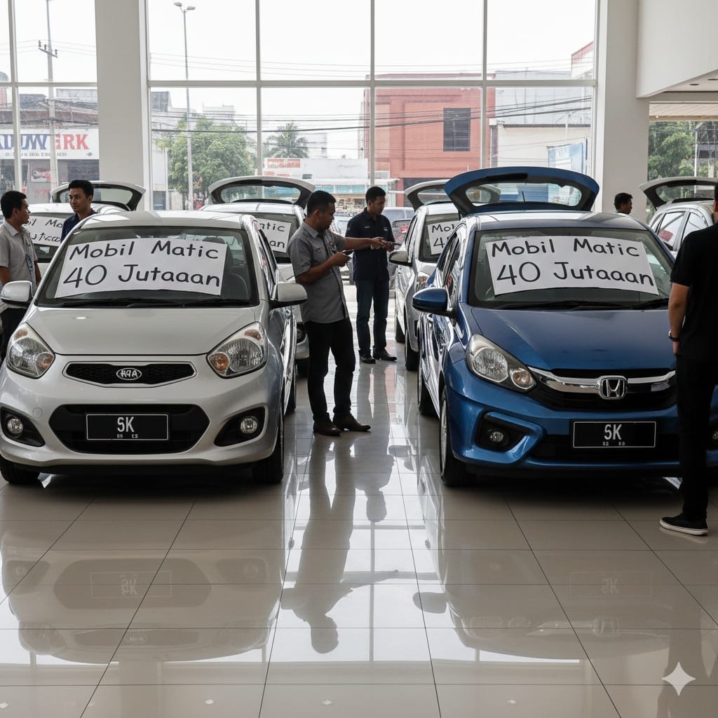 Mobil matic murah 40 jutaan makin diburu. Ini 3 rekomendasi irit BBM dan aman untuk pemula, harga mulai Rp 42 jutaan!