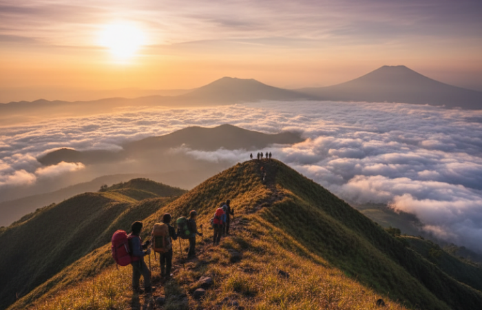 Rekomendasi wisata Magelang 2026 di Ketep Pass dan Menara Langit Merapi, spot view gunung viral dengan panorama luar biasa.