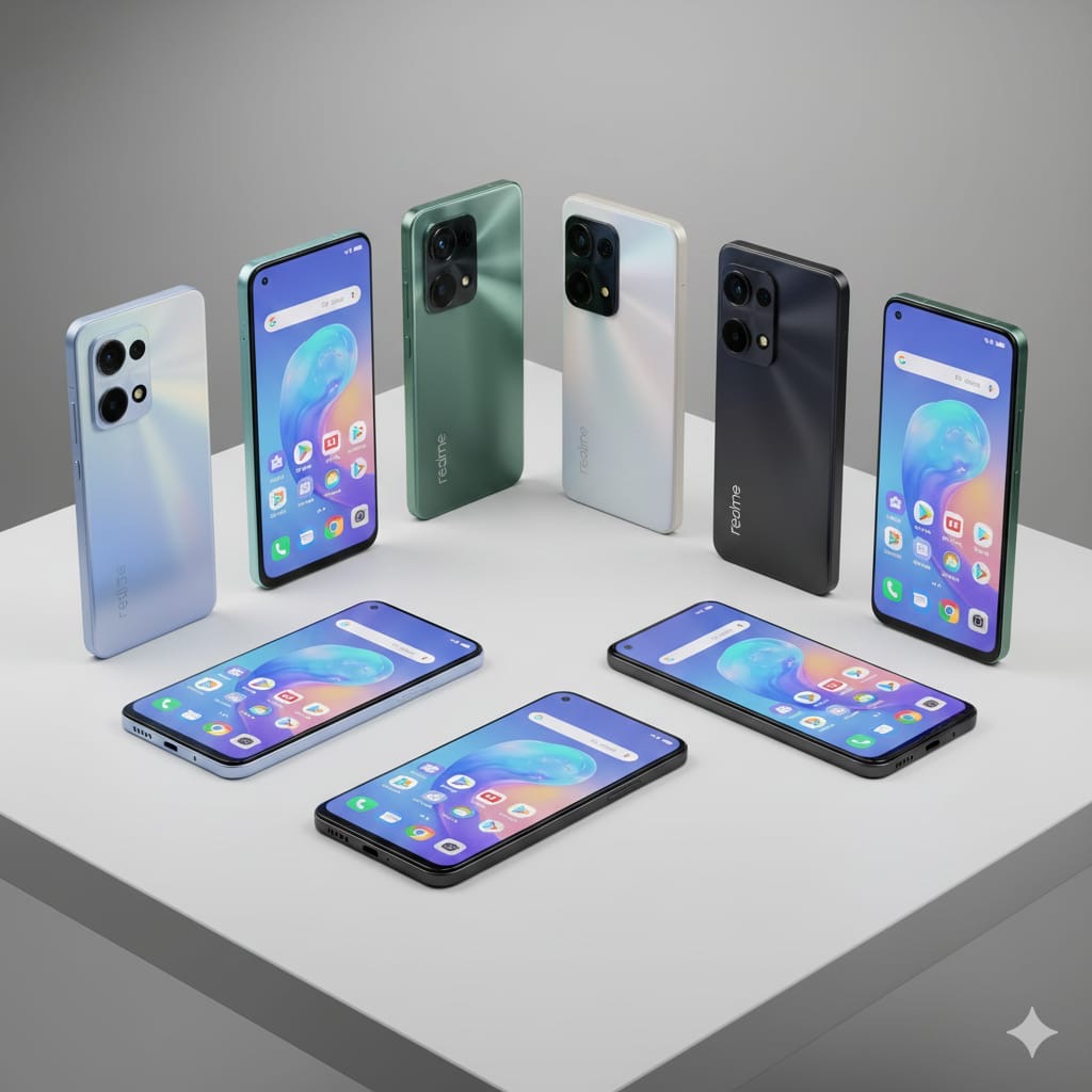 7 HP Realme turun harga November 2025, cocok untuk gaming, fotografi, dan harian. Harga hemat jutaan, cek link beli termurah!